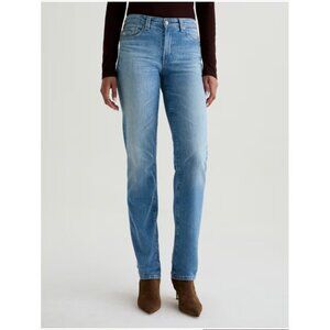 NWT AG Adriano Goldschmied ED Denim Sandra Low-Rise Straight Jeans Women Size 28